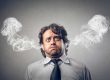 Image of man with steam coming out of ears
