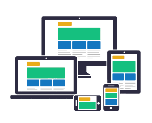 Responsive site preview on a mobile device