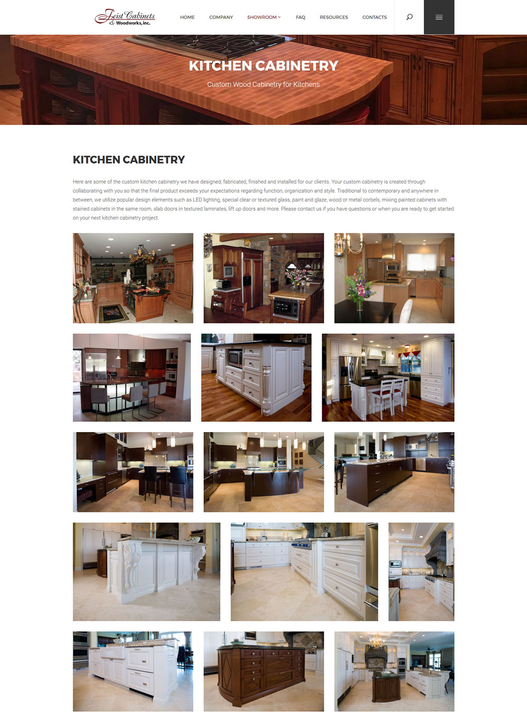 Feist Cabinets and Woodworks, Inc.