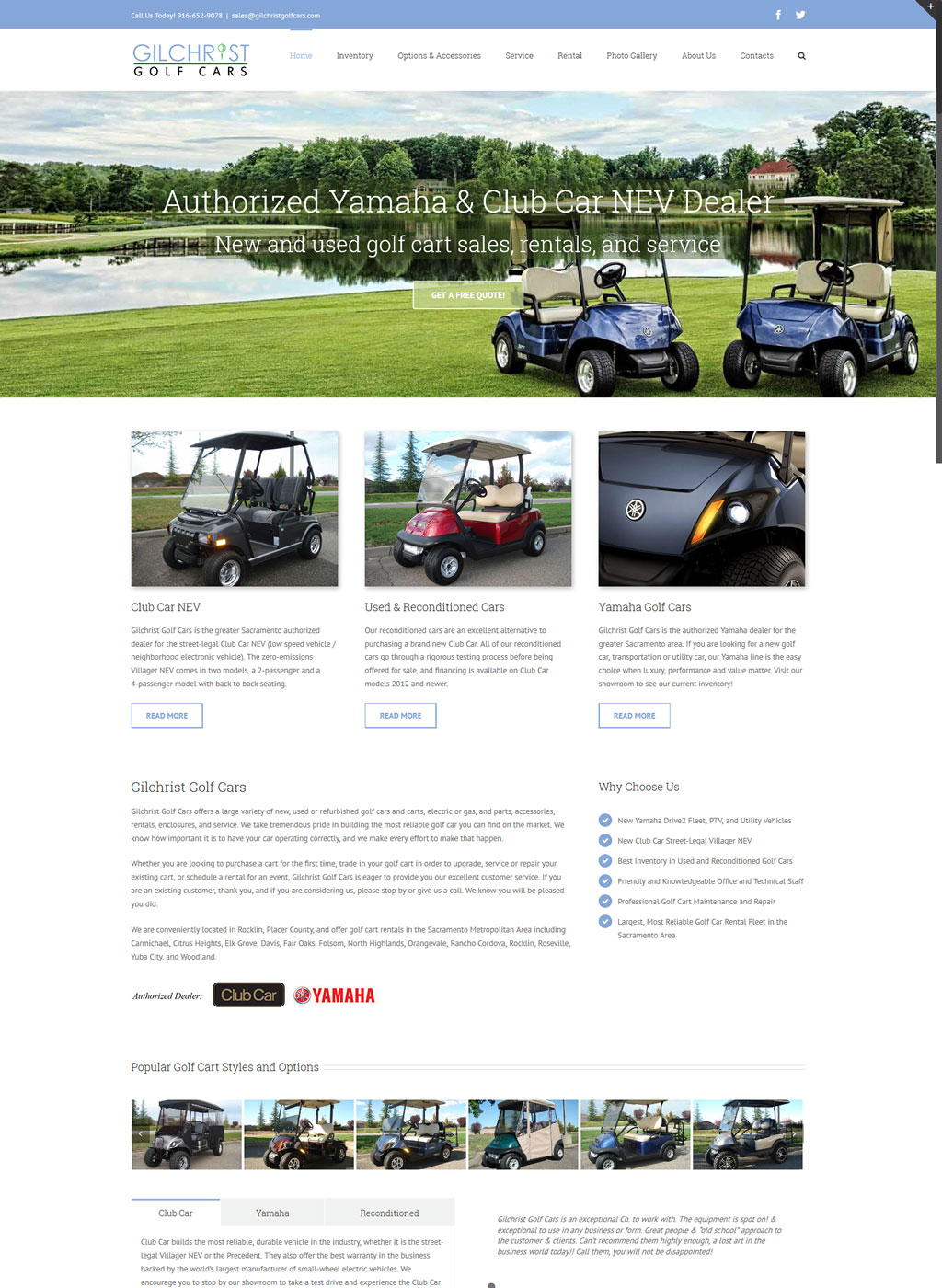 Gilchrist Golf Cars