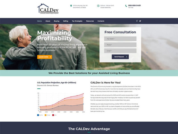 Elder housing investement website