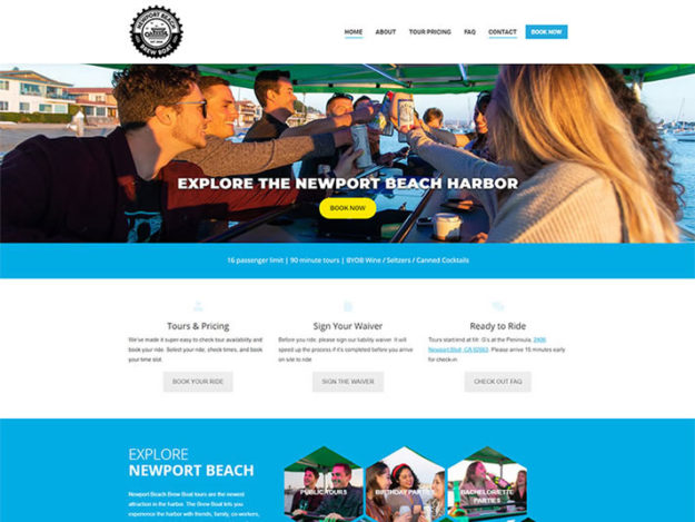 Newport Beach Brew Boat