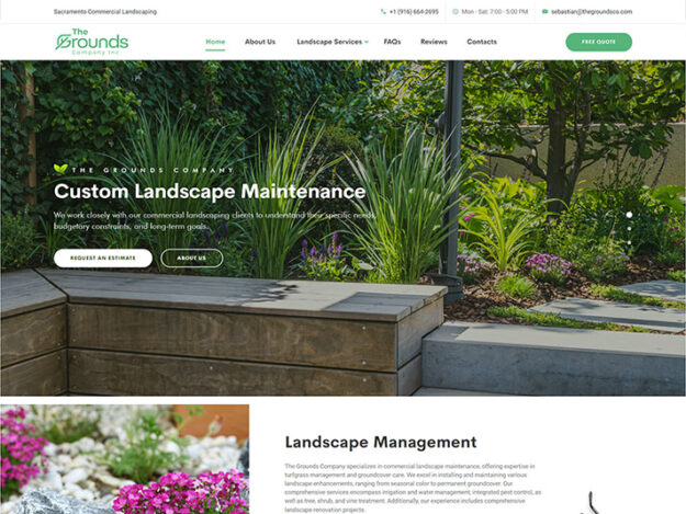 The Grounds Company Inc