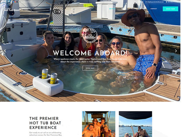 Bay Area Hot Tub Boat