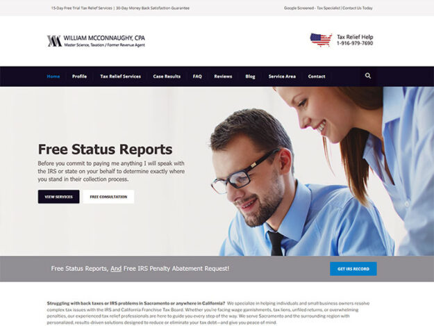 Tax attorney website